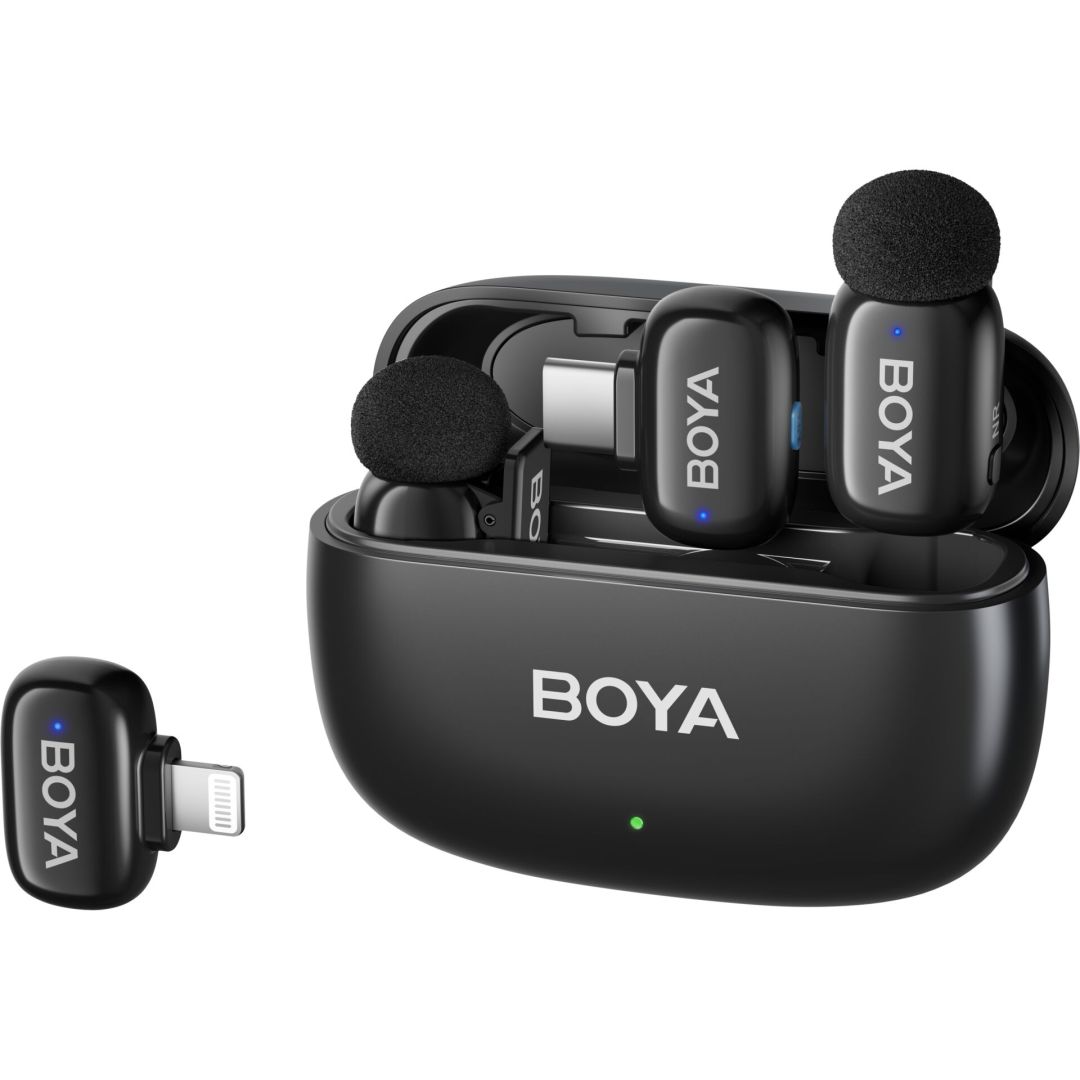 BOYA Mini 12 Wireless Microphone Black