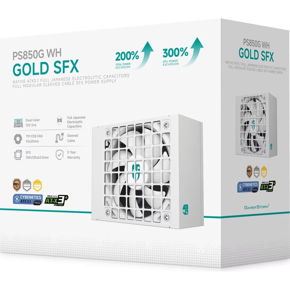 DeepCool 850W 80+ Gold PS850G White