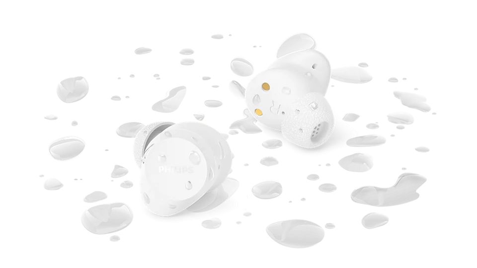 Philips TAT1300WT Bluetooth Headset White