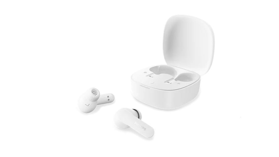 Philips TAT2100WT Bluetooth Headset White