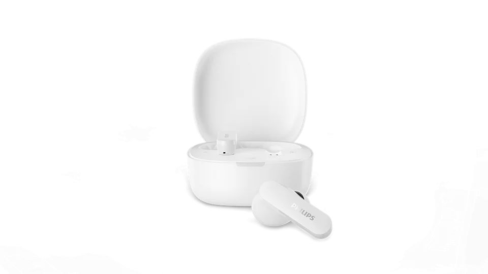 Philips TAT2200BK Bluetooth Headset White
