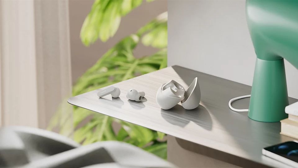 Philips TAT3000WT Bluetooth Headset White