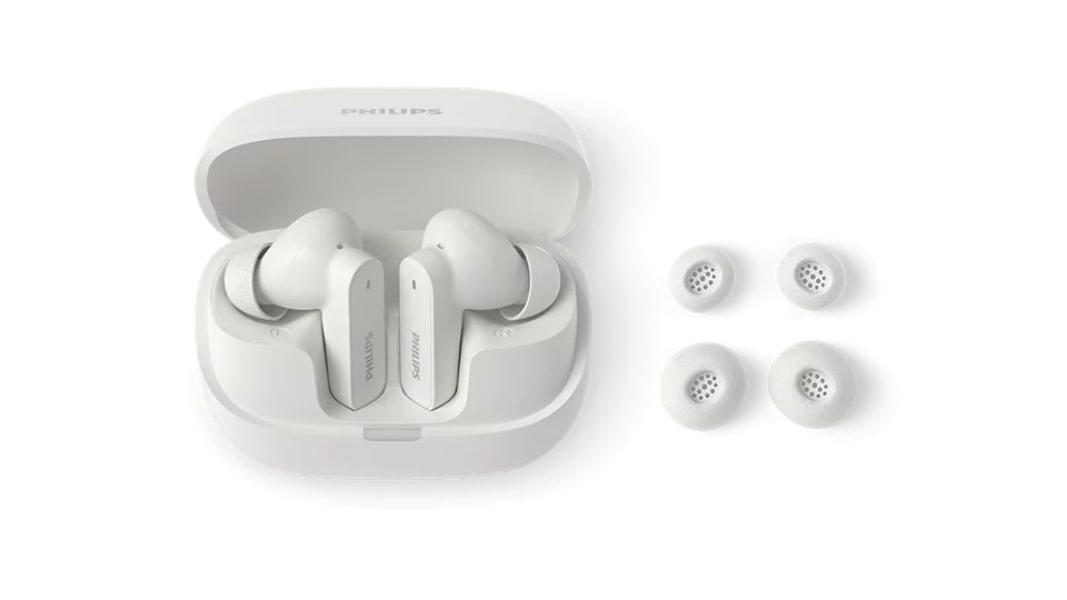 Philips TAT3000WT Bluetooth Headset White