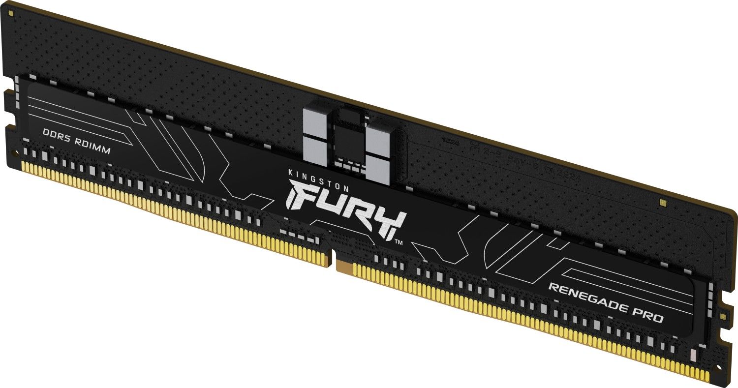 Kingston 128GB DDR5 4800MHz Kit(4x32GB) Fury Renegade Pro Black