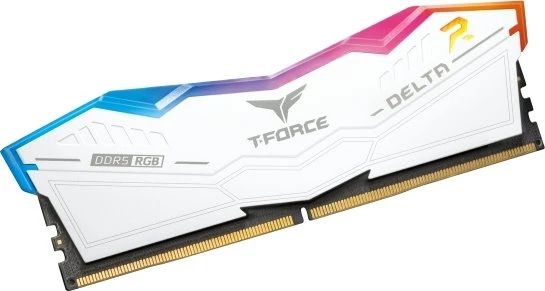TeamGroup 32GB DDR5 6400MHz Kit(2x16GB) T-Force Delta RGB White
