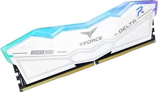 TeamGroup 32GB DDR5 6400MHz Kit(2x16GB) T-Force Delta RGB White