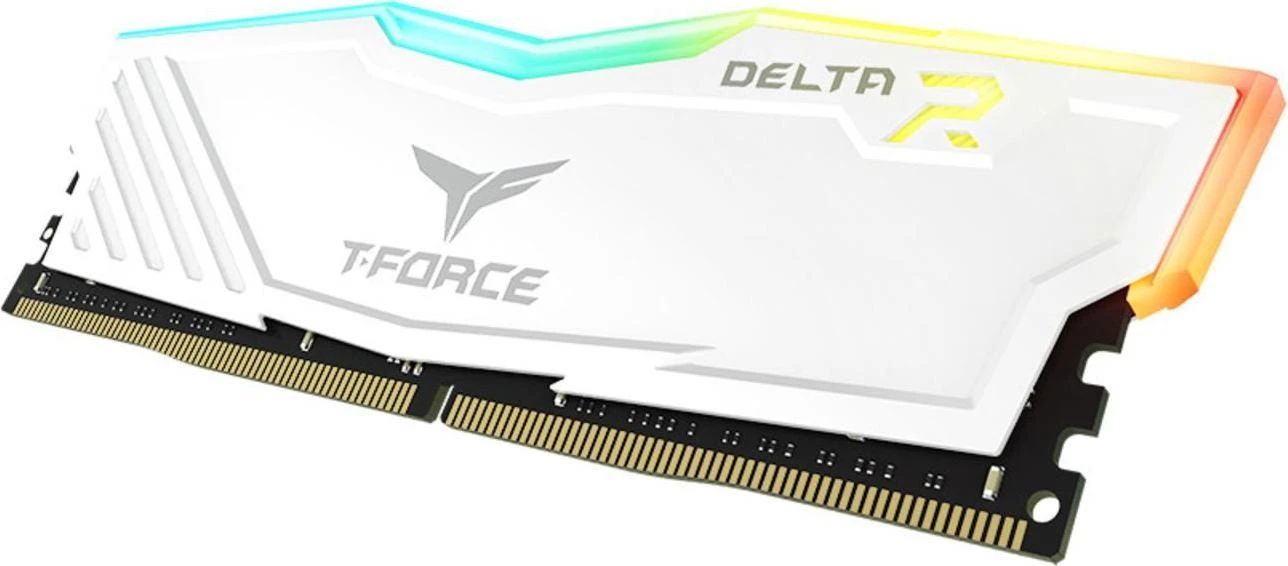 TeamGroup 16GB DDR4 3200MHz Kit(2x8GB) T-Force Delta RGB White