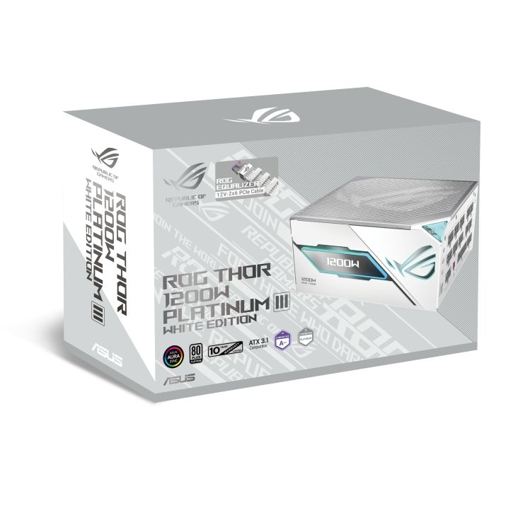 Asus 1200W 80+ Platinum III ROG Thor White Edition (ROG Equalizer)