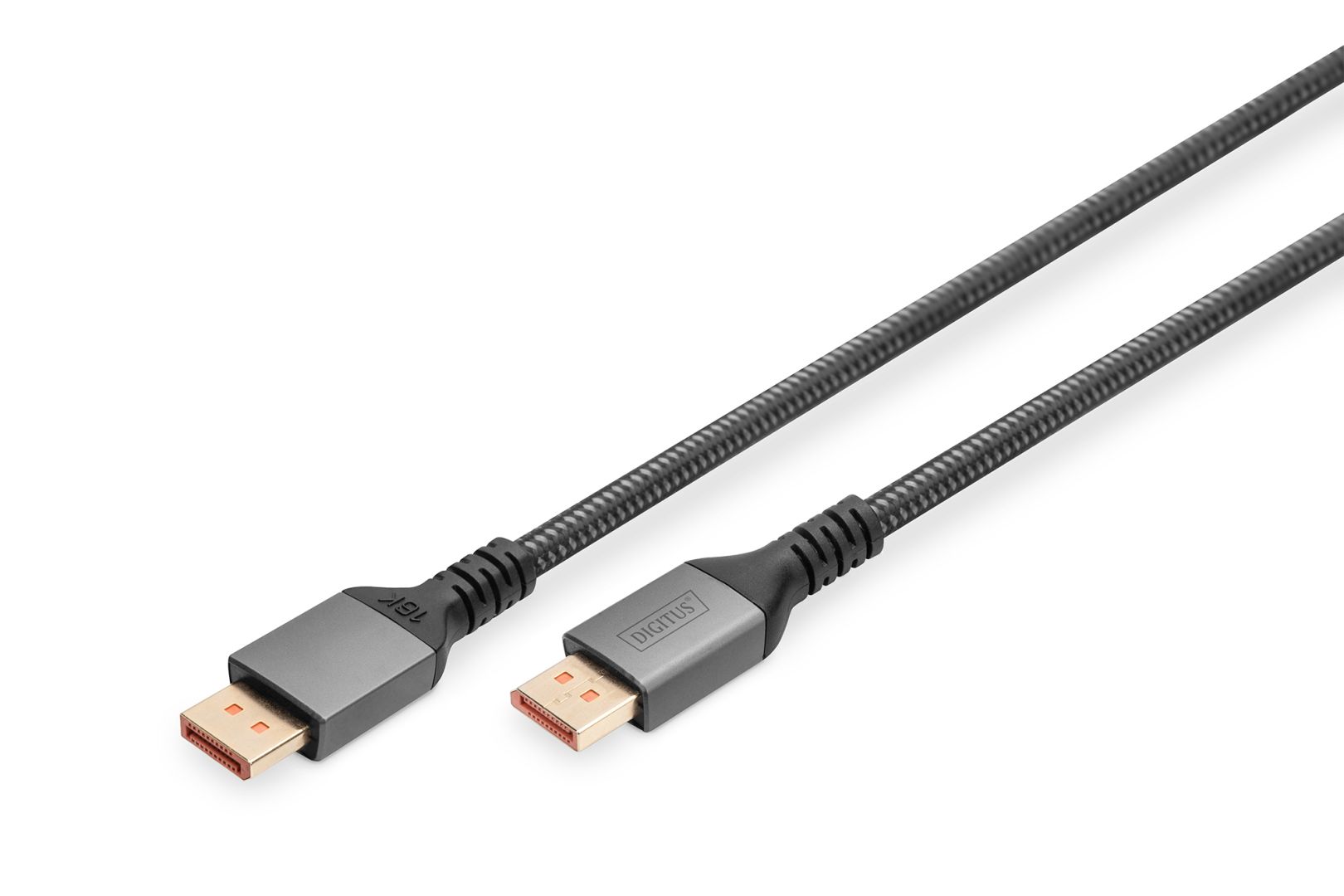 Digitus DIGITUS DisplayPort Anschlusskabel 2m 16K schwarz