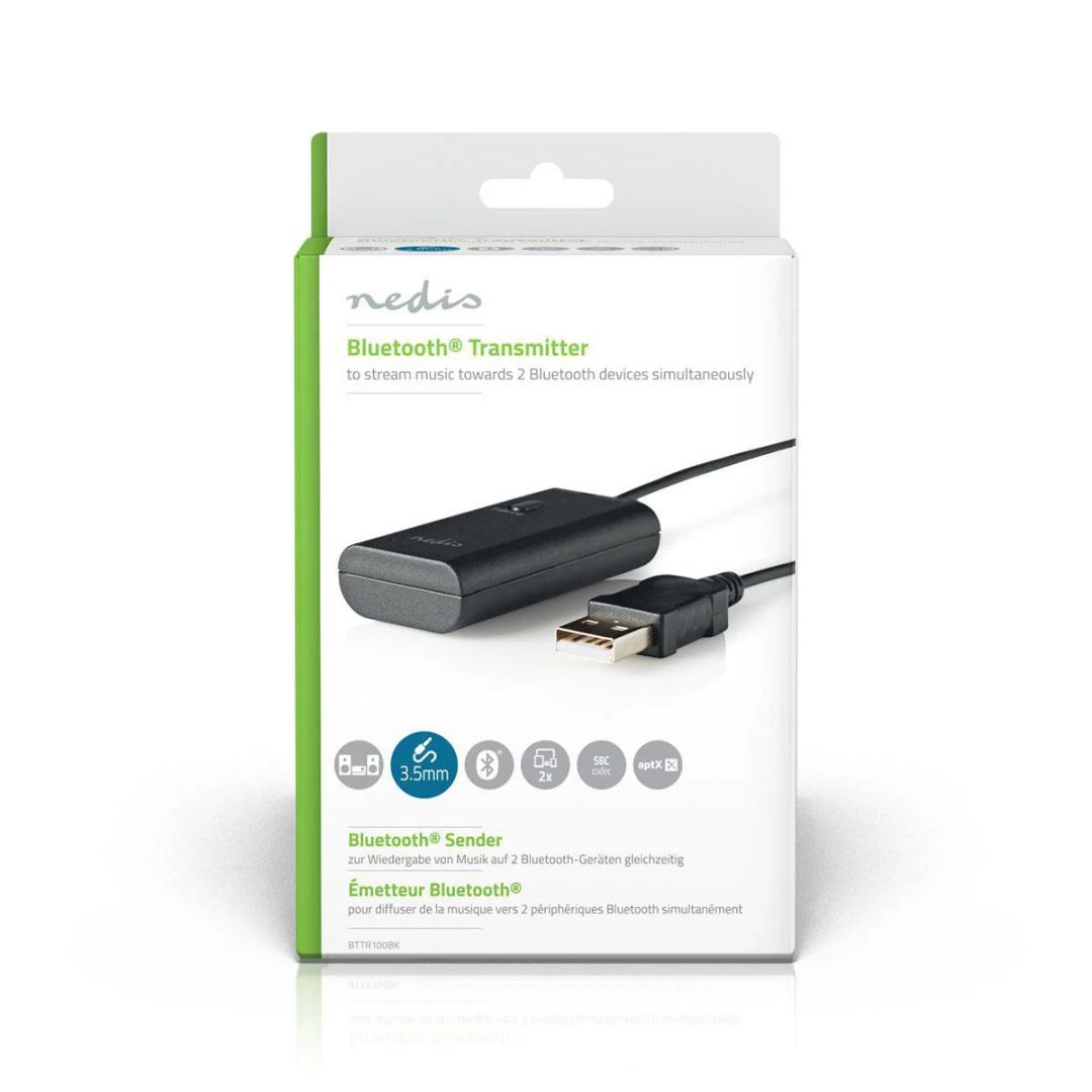 Nedis BTTR100BK Bluetooth Transmitter
