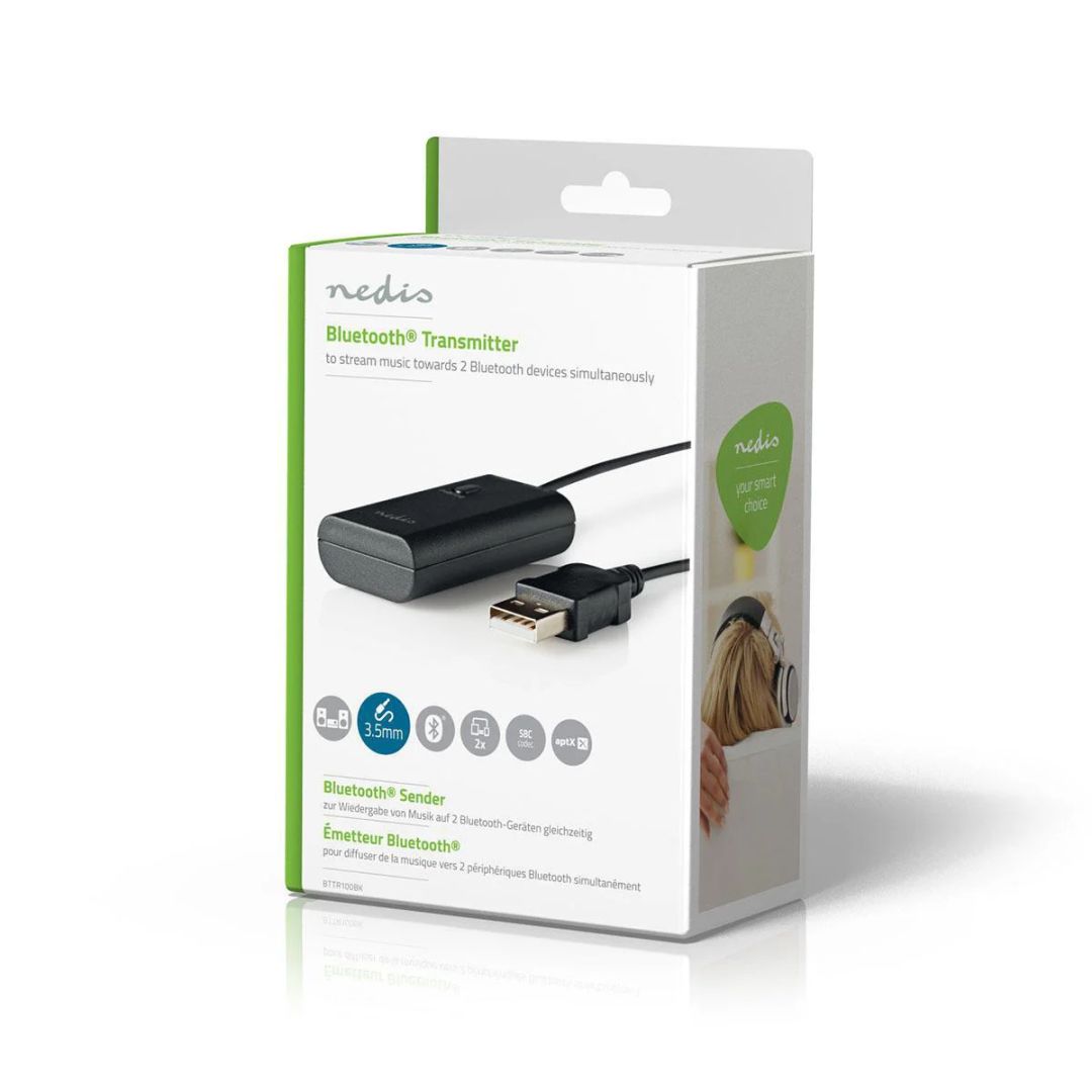 Nedis BTTR100BK Bluetooth Transmitter