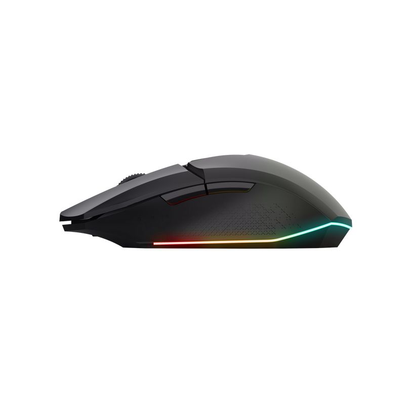 Trust GXT 112 Felox Wireless Illuminated Gaming Mouse & Mousepad Set Black