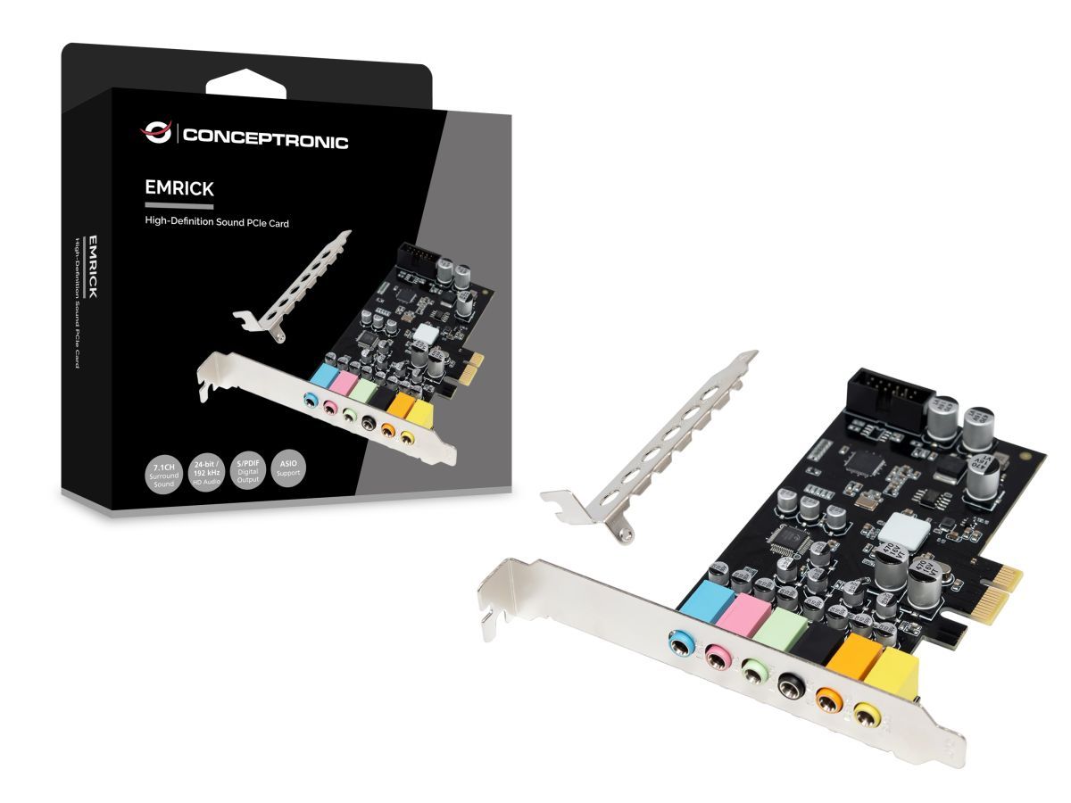 Conceptronic  EMRICK15B 7.1 PCIe Hangkártya
