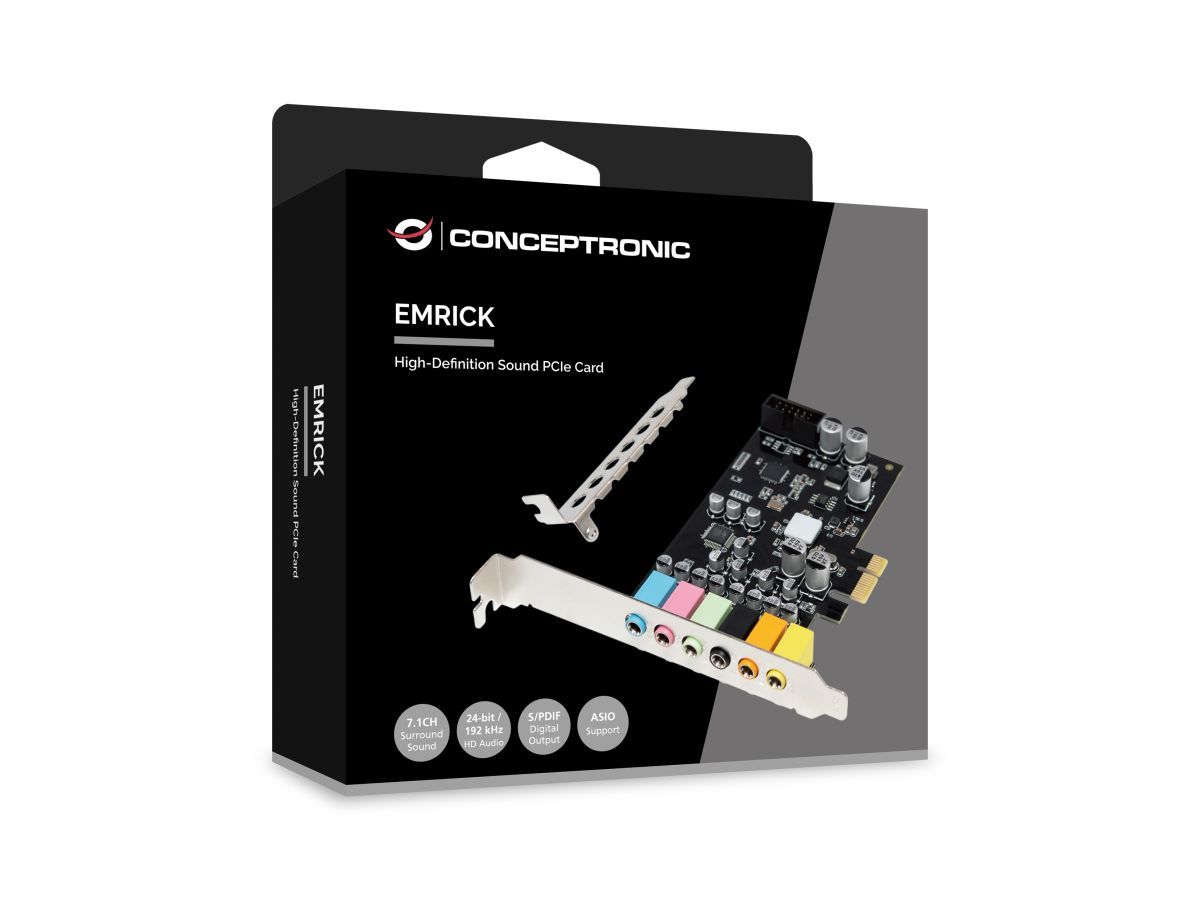 Conceptronic  EMRICK15B 7.1 PCIe Hangkártya