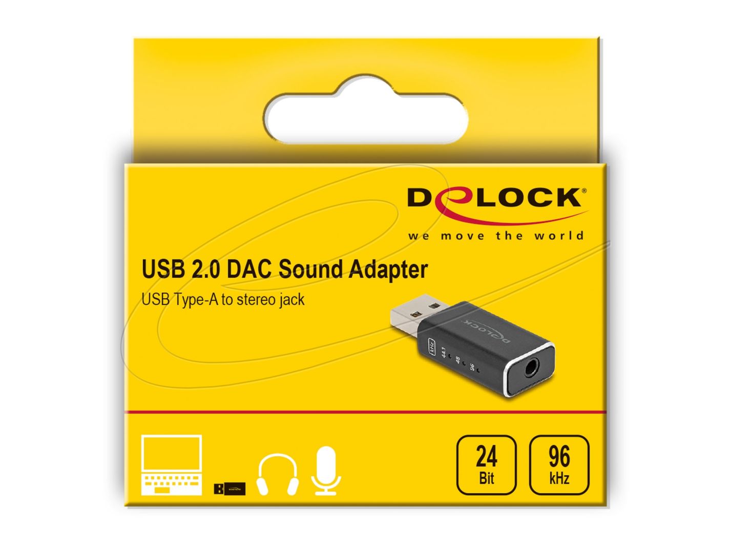 DeLock Gaming DAC 2.0 USB Hangkártya