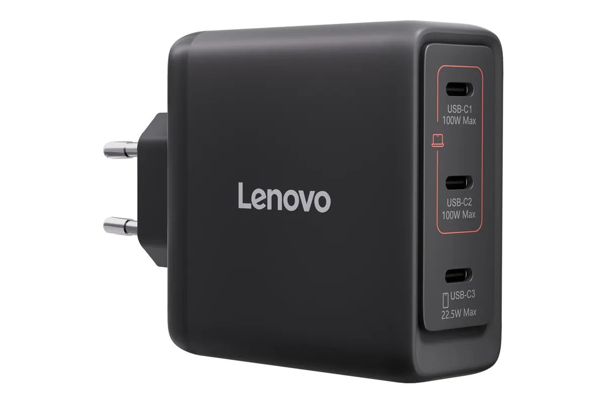 Lenovo Multi-port USB-C 100W GaN Charger Black
