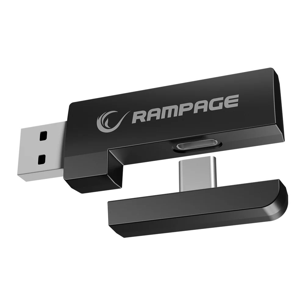 Rampage Retsu Wireless Bluetooth Gaming Headset Black/Grey