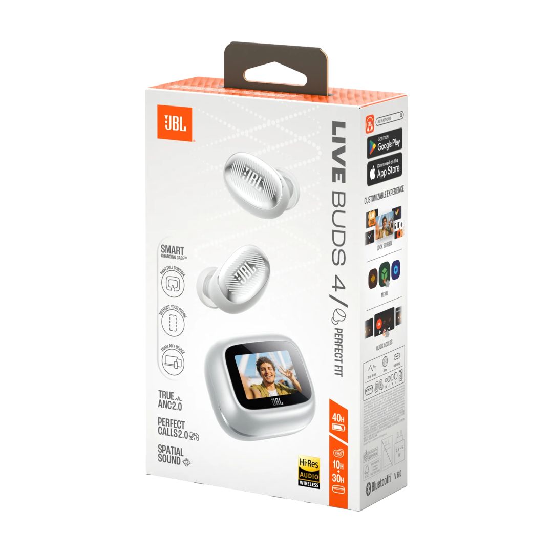 JBL Live Buds 4 Bluetoth Headset Silver