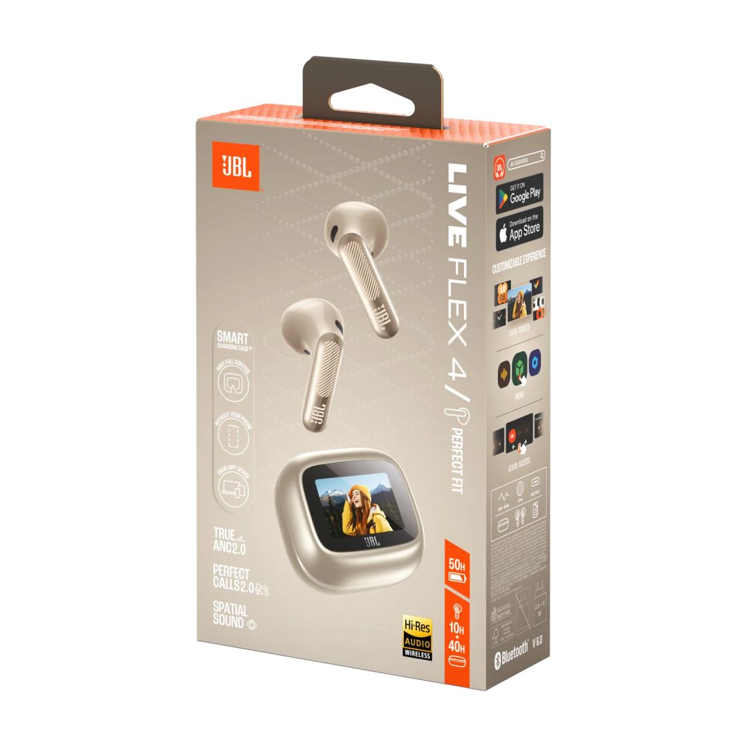 JBL Live Flex 4 Bluetooth Headset Sand