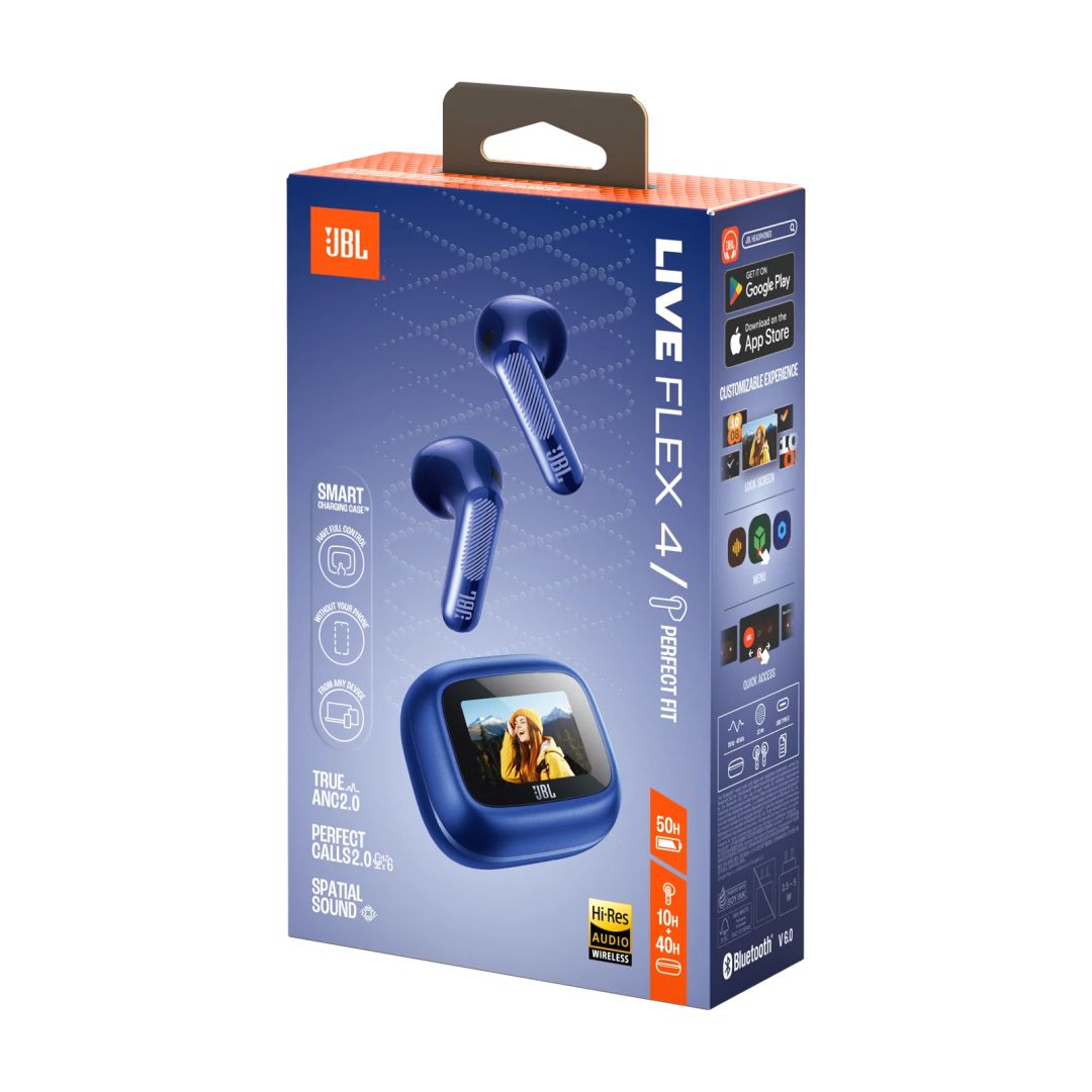 JBL Live Flex 4 Bluetooth Headset Blue