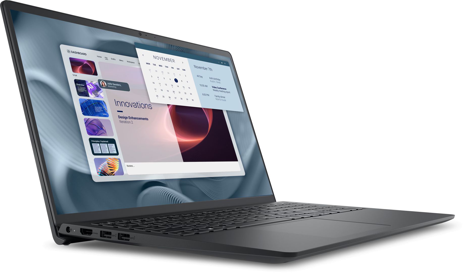 Dell Pro 15 Essential PV15250 Carbon Black