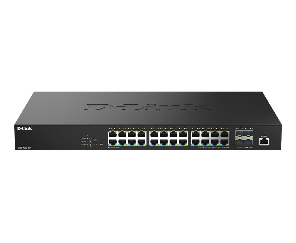 D-Link DMS-1250-28P 28-Port 2.5G Smart Managed Switch