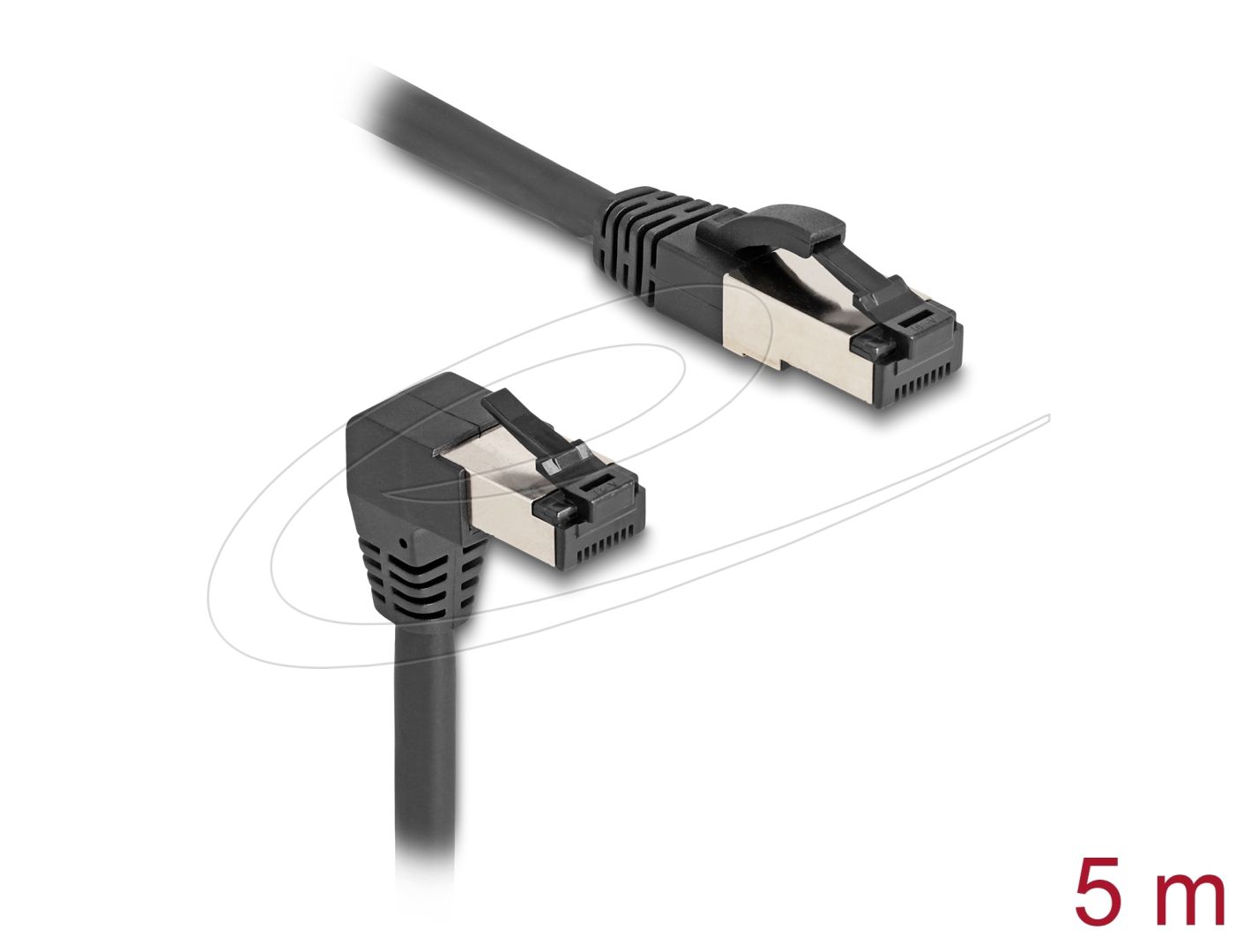 DeLock CAT8.1 S-FTP Patch Cable 5m Black