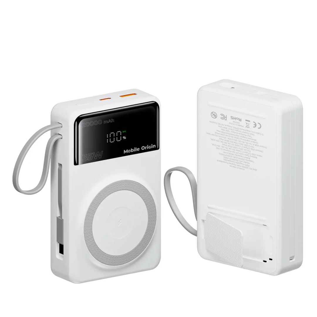 Mobile Origin PB15 20000mAh PowerBank White