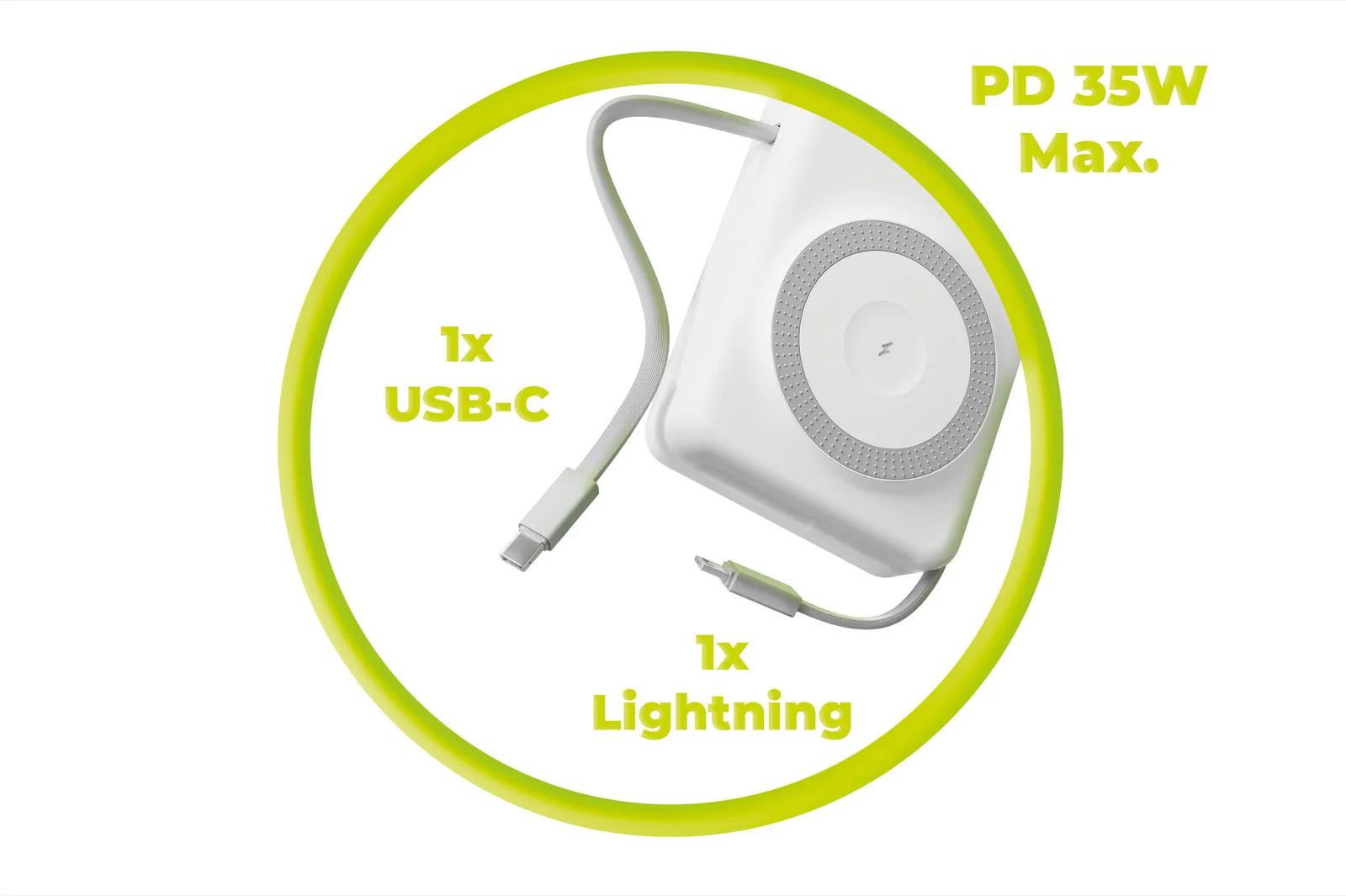 Mobile Origin PB15 20000mAh PowerBank White