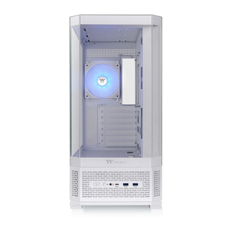Thermaltake View 370 TG ARGB Tempered Glass Snow White