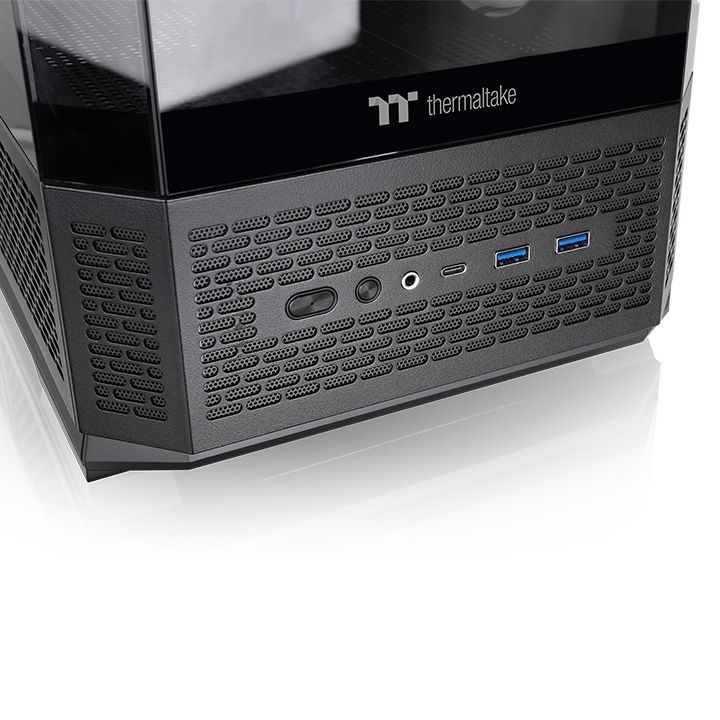 Thermaltake View 370 TG ARGB Tempered Glass Black