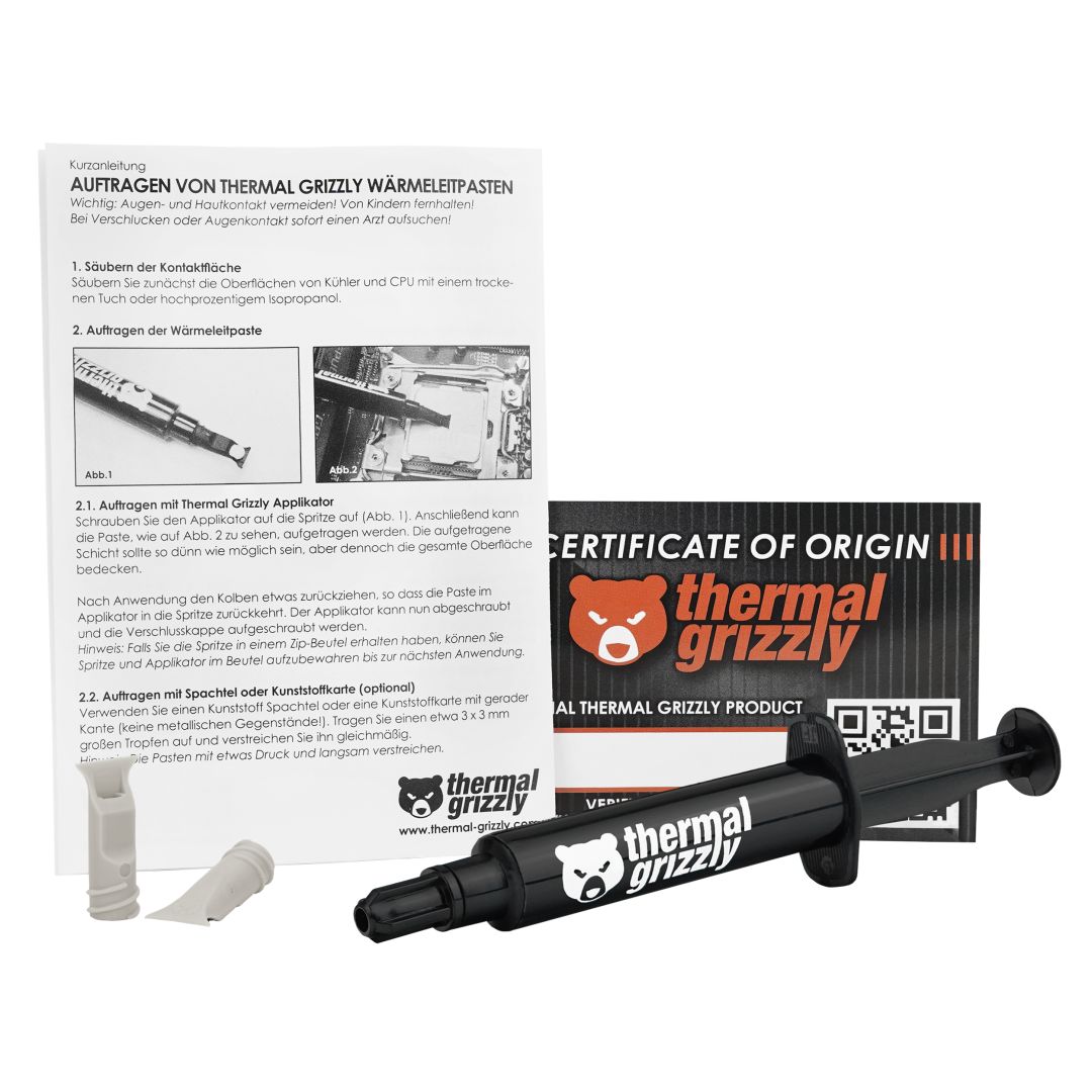 Thermal Grizzly Kryonaut Extreme Hővezető Paszta 6g
