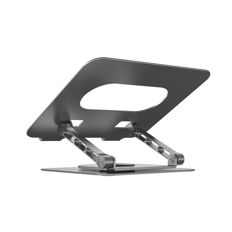 Unitek Adjustable Laptop Stand with 360° Rotating Base Space Grey