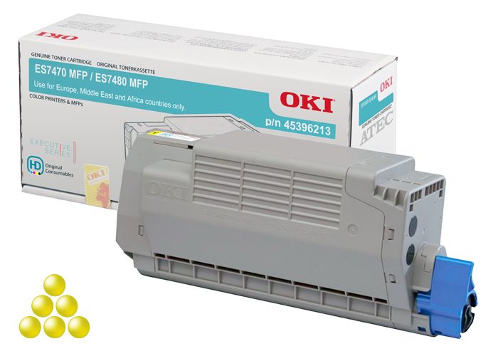 Oki 45396213 Yellow toner