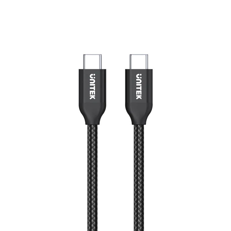 Unitek USB-C 100W PD Fast Charging Cable with Data 2m Black