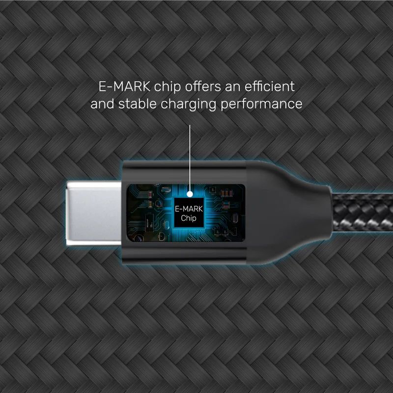 Unitek USB-C 100W PD Fast Charging Cable with Data 2m Black
