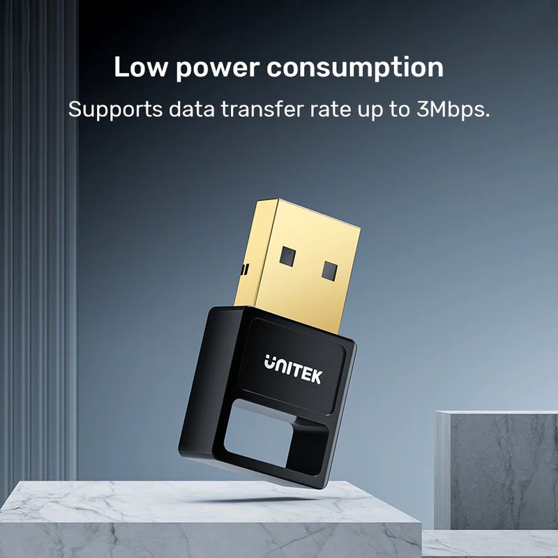 Unitek USB Bluetooth 5.3 Adapter Black