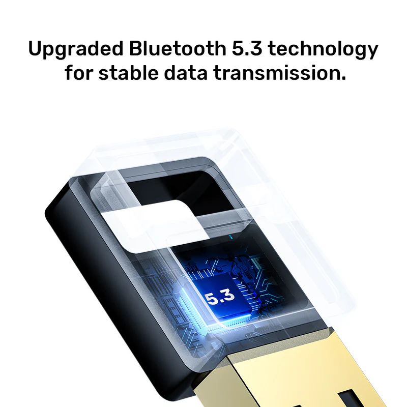 Unitek USB Bluetooth 5.3 Adapter Black