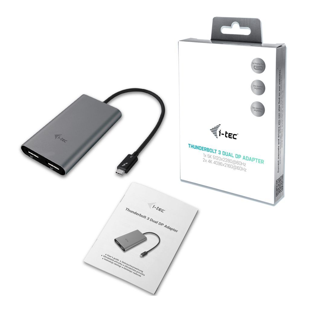 I-TEC Thunderbolt 3 Dual DP Video Adapter