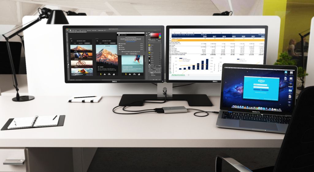 I-TEC Thunderbolt 3 Dual DP Video Adapter