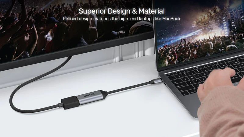 Unitek USB-C to HDMI 4K Adapter Space Grey