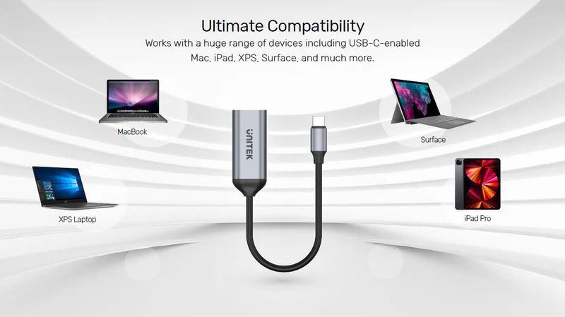 Unitek USB-C to HDMI 4K Adapter Space Grey