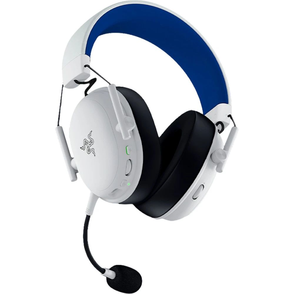 Razer BlackShark V3 X Hyperspeed Wireless Bluetooth Headset for PlayStation White/Blue