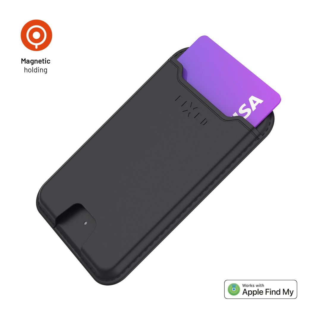 FIXED MagWallet nyomkövetős pénztárca Apple Find My támogatással, fekete