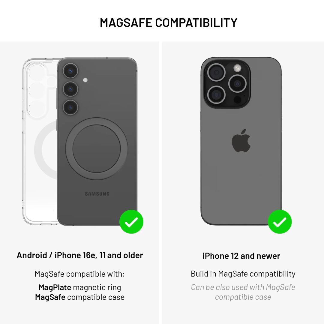 FIXED MagWallet nyomkövetős pénztárca Apple Find My támogatással, fekete