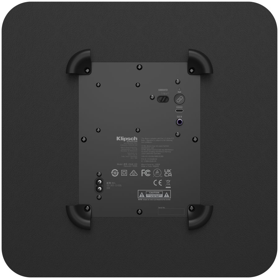 Klipsch Flexus SUB 100 Wireless Subwoofer 10