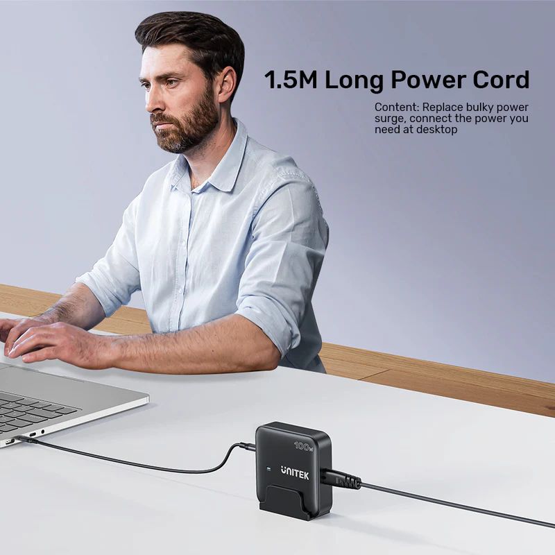 Unitek 100W Desktop GaN Charging Station White
