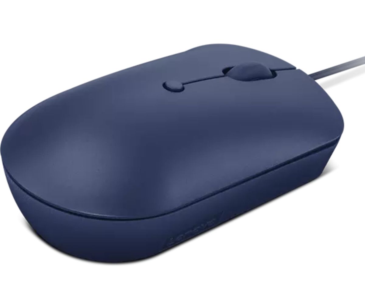 Lenovo 540 USB-C Wired Compact Mouse Abyss Blue