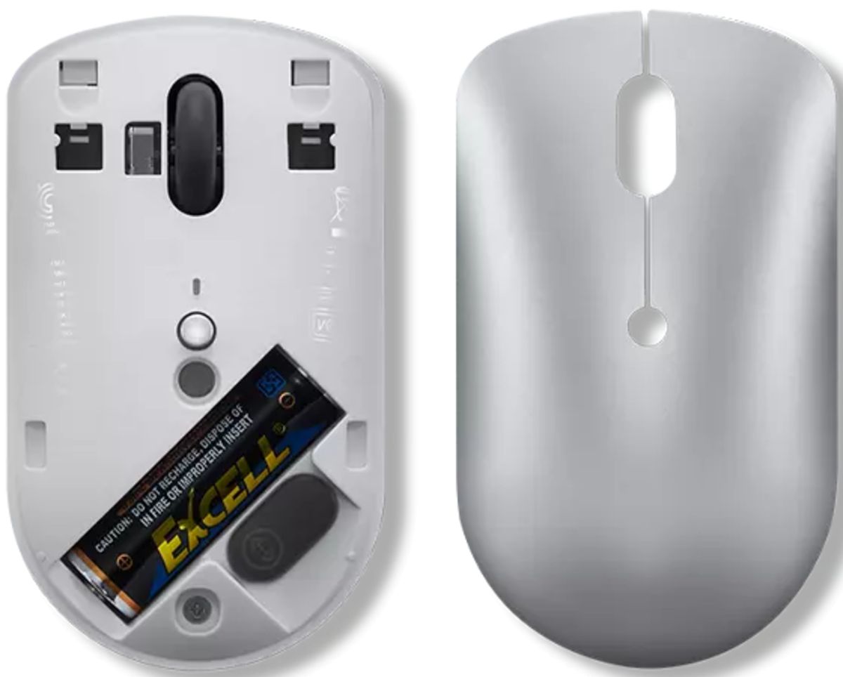 Lenovo 540 USB-C Wireless Compact Mouse Silver