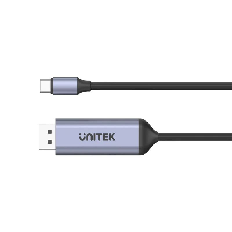 Unitek USB-C to DisplayPort1.4 Cable 1,8m Space Grey